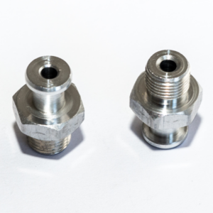Vákuum korong fitting csatlakozó külső menet 1/8″, alumínium