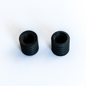 Harmonikás vákuumkorong, D= 36 mm, 5,5 redős, csatlakozó nélkül, NBR fekete