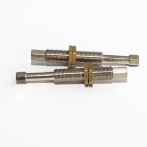 Rugós szár, elfordulásmentes, 2x végcsatlakozás: belső menet M5, Úthossz: 20 mm, Csatlakozó menet: G1/8", Teljes hossz: 73,5 mm