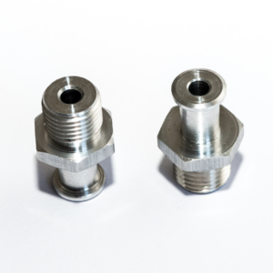 Vákuum korong fitting csatlakozó külső menet 1/4″, alumínium