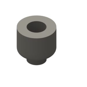 Lapos vákuumkorong, D= 2 mm, csatlakozó nélkül, NBR fekete