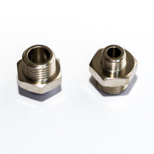 Vákuum korong fitting csatlakozó külső menet 1/8″, alumínium