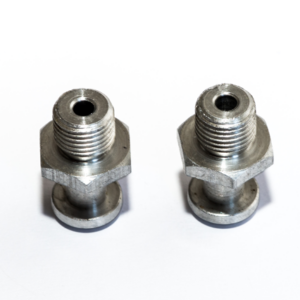 Vákuum korong fitting csatlakozó külső menet 1/4″, alumínium