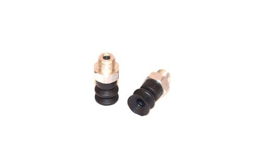 Harmonikás vákuumkorong, D= 14 mm, 1,5 redős, Csatlakozó Külső menet 1/8" integrált, HNBR