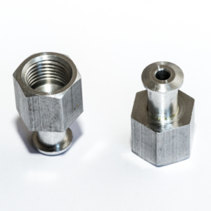 Vákuum korong fitting csatlakozó belső menet 1/4″, alumínium