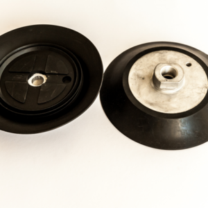 Lapos vákuumkorong, D= 225 mm, Csatlakozó Belső menet 3/4" vulkanizált, NBR