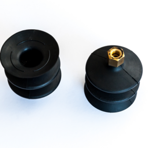 Harmonikás vákuumkorong, D= 85 mm, 2,5 redős, Csatlakozó Belső menet 1/4" vulkanizált, NBR
