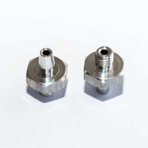 Vákuum korong fitting csatlakozó külső menet M6, alumínium