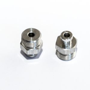 Vákuum korong fitting csatlakozó külső menet 1/4″, alumínium