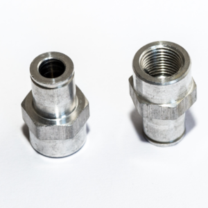 Vákuum korong fitting csatlakozó belső menet 1/8″, alumínium