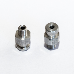 Vákuum korong fitting csatlakozó külső menet M5, alumínium