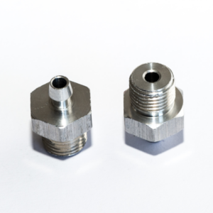 Vákuum korong fitting csatlakozó külső menet 1/4″, Alu