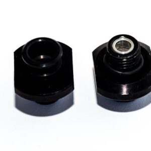 Vákuum korong fitting csatlakozó külső menet 1/4″, alumínium 492