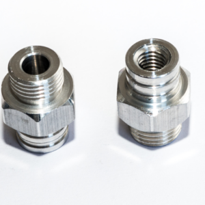 Vákuum korong fitting csatlakozó külső menet 1/4″, alumínium