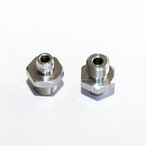 Vákuum korong fitting csatlakozó külső menet 1/8″, alumínium