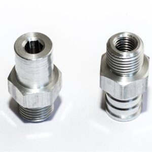 Vákuum korong fitting csatlakozó külső menet 1/4″, alumínium