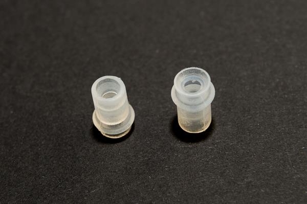 1,5 redős vákuumkorong, D= 7 mm, csatlakozó nélkül, szilikon átlátszó
