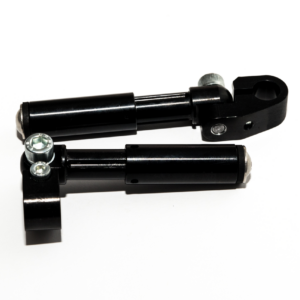Bilincses szár, rugós, szögben állítható, elfordulásmentes, tengely átmérő 14 mm, tengely hossza 38,5 mm, befogás 10 mm, úthossz 20 mm