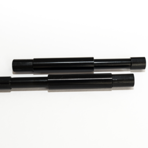 Rugós szár, befogó átmérő 14 mm, rugózás 35 mm, 2 x belső menet 1/8", teljes hossz 127,5 mm
