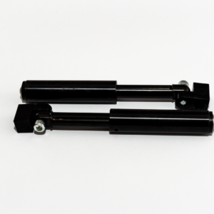Vákuum korong tartó szár, rugós és elfordulásmentes, rugózás 50 mm, forgatható csatlakozó, tengely átmérő 20 mm, teljes hossz 169 mm, belső menet 2x 1/8"