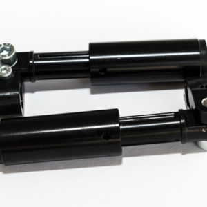 Bilincses szár, rugós, szögben állítható, elfordulásmentes, tengely átmérő 20 mm, tengely hossza 50 mm, befogás 10 mm, úthossz 25 mm