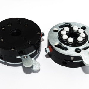 Gyorsváltó kerek, robot oldal D= 90 mm, integrált légszeleppel, légcsatlakozás 8 x belső menet 1/8"