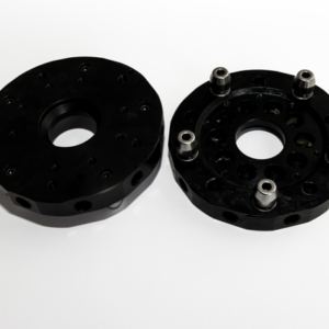 Gyorsváltó kerek, megfogó oldal D= 150 mm, légcsatlakozás 10 x belső menet 1/4",csatlakozókkal együtt Ø 6 mm