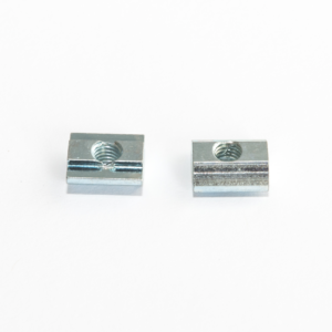 Horonyanya, univerzális, becsúsztatható, Hossz: 12 mm, Menet: 1 x M5 belső menet, Acél