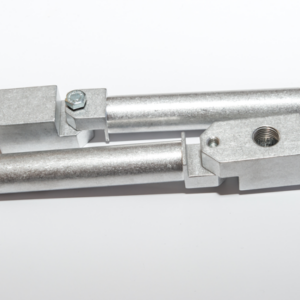 Vákuum korong tartó szár, forgatható csatlakozó, tengely átmérő 20 mm, tengelyhossz 100 mm, belső menet 2 x 1/4"