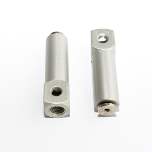 Vákuum korong tartó szár, tengely átmérő 20 mm, tengelyhossz 50 mm, belső menet végén 1 x 1/4", oldalt 2 x 1/8"