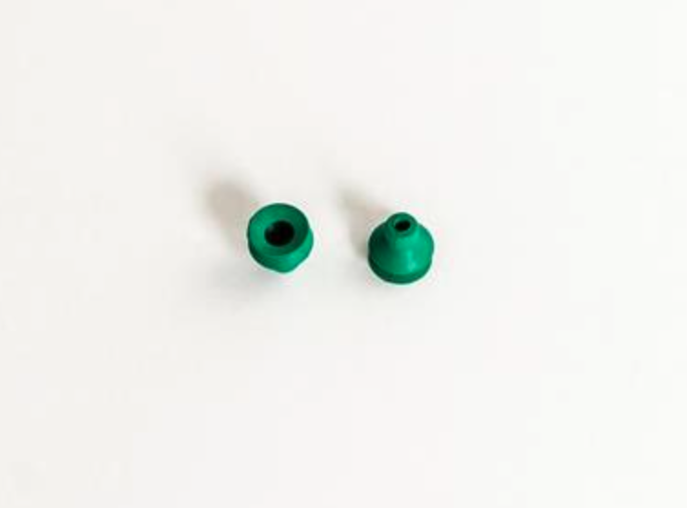 1,5 redős vákuumkorong, D= 15 mm, csatlakozó nélkül, FKM
