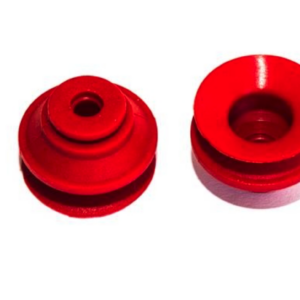 1,5 redős vákuumkorong, D= 34 mm, csatlakozó nélkül, szilikon piros