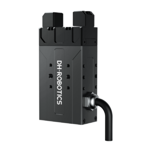 PGE-15-26 kompakt elektromos párhuzamos megfogó, megfogó erő 6~15 N, 26mm löket